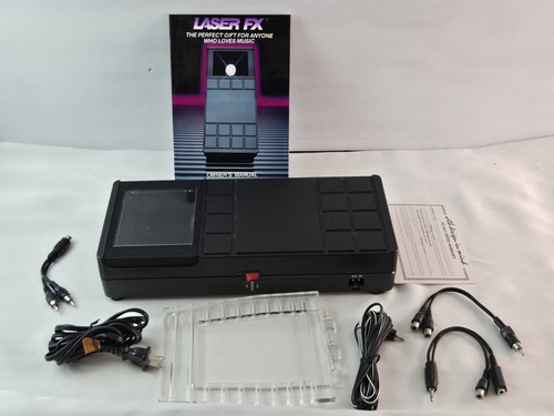 Vintage 80`s Laser FX Home DJ Music Sound Activated Laser Light Show Tested