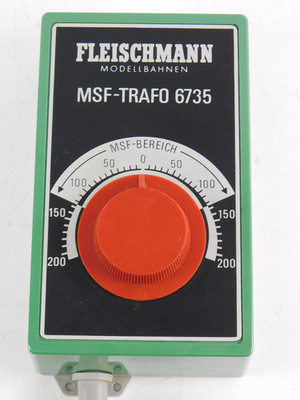 Fleischmann MSF-Trafo / Fahrregler 6735 für Gleichstrombahnen (JN-22-39)