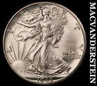 1943-D Walking Liberty Half Dollar - Super Choice Gem Brilliant Unc++++  #J9594