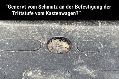 Abdeckung für Schraubenlöcher - Trittstufe Kastenwagen (Ducato / Jumper / Boxer)