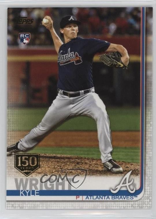 2019 Topps 150th Anniversary Kyle Wright #473 Rookie RC 0it8