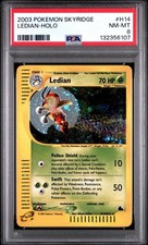 2003 Pokemon Skyridge LEDIAN-HOLO #H14 PSA 8 on eBay