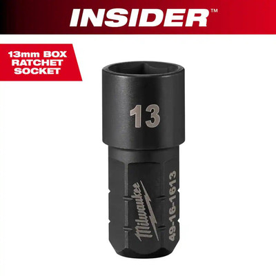 INSIDER Box Ratchet Impact Socket 6 Point 13 Mm