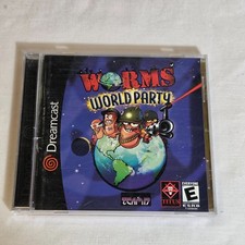 Worms World Party Sega Dreamcast Complete Tested