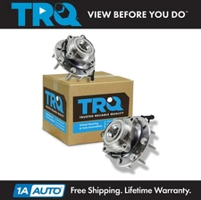 TRQ Front Wheel Hub Bearing Set For Avalanche Silverado Sierra Yukon