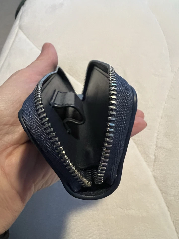 Montblanc MeisterstückSelection 1 bolsa de cuero índigo 112984 Foto 4 de 4