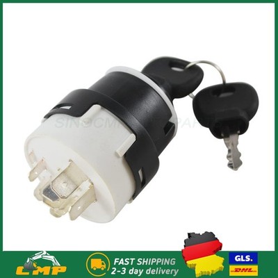 10-pin 701/80184 701/45500 Ignition Switch with 2 Keys For JCB JCB200 JCB220