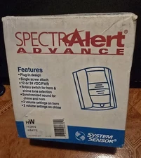 System Sensor HW Horn White. NEW OLD STOCK.