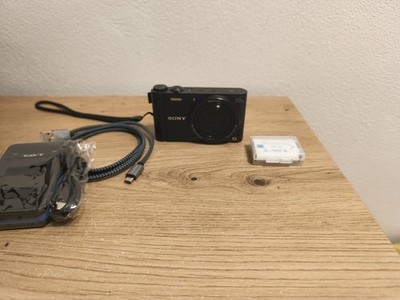 Sony Cyber-Shot - DSC-WX350 Schwarz / Kompakte Digitalkamera *funktioniert* 