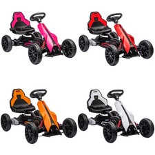 Aosom 12V Electric Go Kart for Kids w/ Adjustable Speed