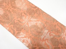 7317885: JAPANESE KIMONO JAPANESE FUKURO OBI / WOVEN CHINESE FLOWER