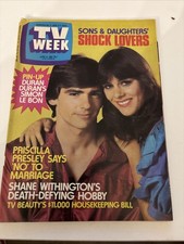 Vintage television - "Australian TV Week" Jun 83 Priscilla Presley Simon Le Bon