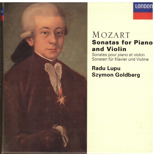 Mozart: Sonate für Violine & Klavier / Radu Lupu, Szymon Goldberg - CD
