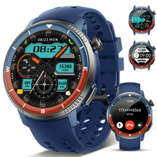 Smart Watch Android iOS , Smartwatch for Men Women, 1.43"HD AMOLED Display