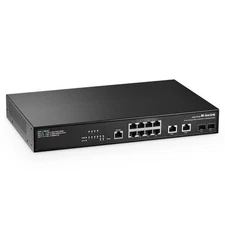 Fully working 12 Port L3 Managed Switch with 4 x10Gb & 8 x2.5Gb Ports
