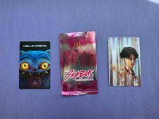 Jinu 2026 McDonald's KPOP Demon Hunters Saja Boys near MINT Photocard