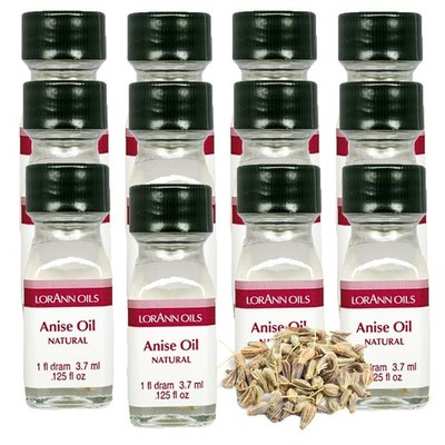 LorAnn Anise Oil Genuine OEM Super Strength Natural Flavor 12-Pack
