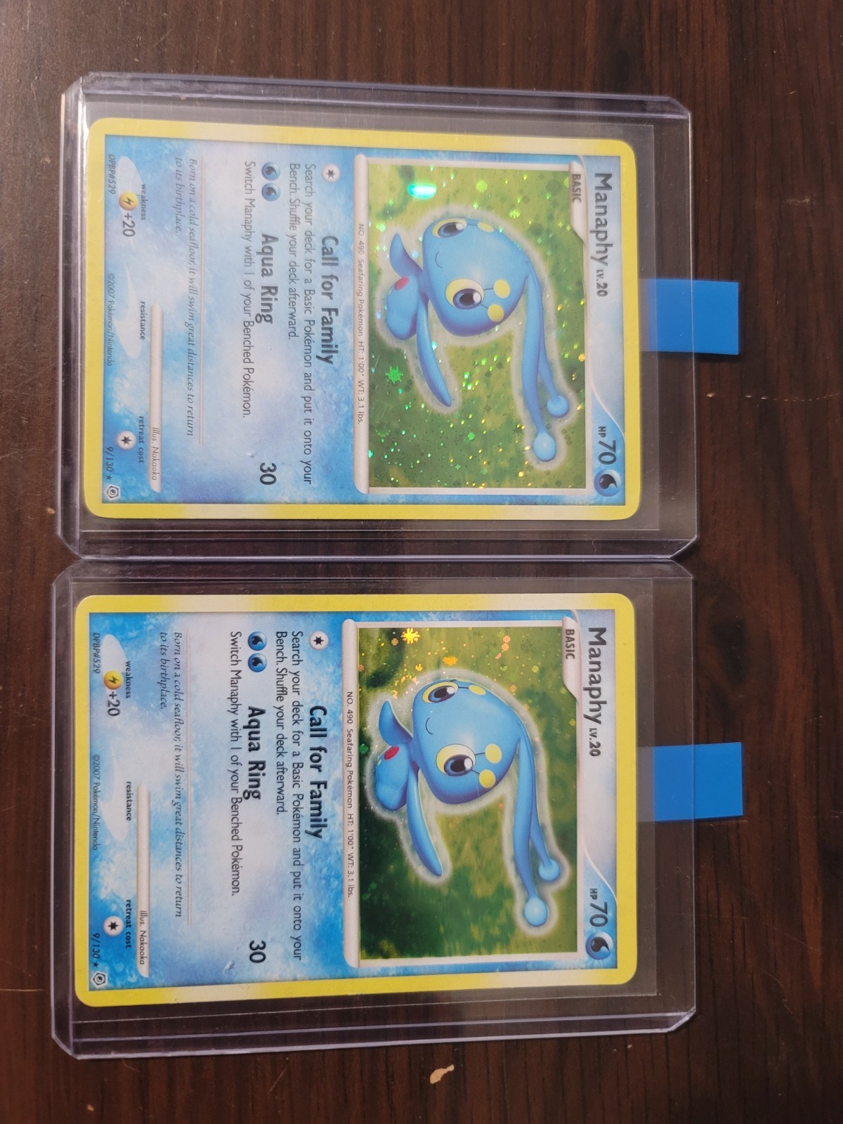 Pokémon Manaphy 9/130 Diamond and Pearl Holo