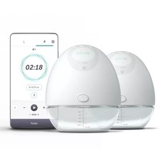 Elvie Double Wearable Breast Pump with App - The Smallest  Quietest EP01  