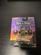 2020 Hot Wheels *RICK & MORTY* Ford Transit Super Van *REALRIDERS* NIP 