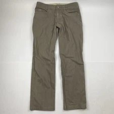 Kuhl The Law Jean Mens 34x32 Tapered Leg Vintage Patina Dye Canvas Hiking 5193