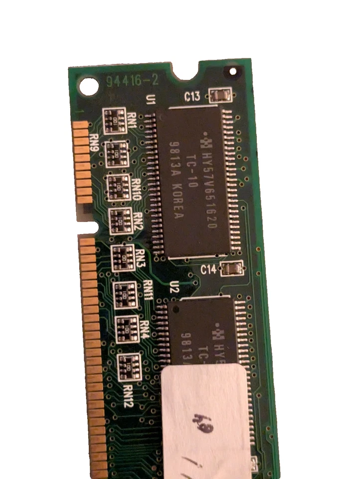 Lot of 3 Vintage 128MB SDRAM / PC100 Desktop Memory Sticks – Mixed Brands - Image 4 of 4