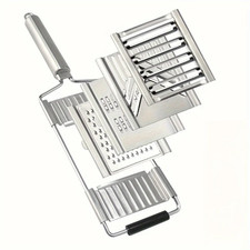 Multipurpose Vegetable Slicer 4 In1 Vegetable Slicer Stainless Steel Shredder Cu