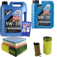 Inspektionskit Filter Liqui Moly ÖL 6L 5W-30 FüR BMW 3Er Touring F31 320D 318D