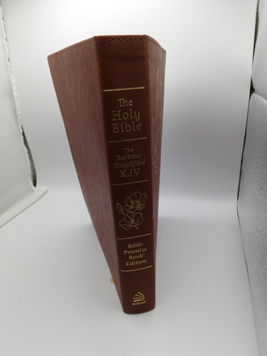 The Holy Bible: The Barbour Simplified KJV Bible Promise Book Edition [Chestnut - Picture 4 of 6