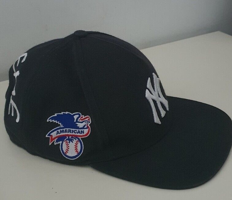 SS15 Supreme x Yankees x 47 brand navy 5-panel cap hat Rare SS15 Supreme x Yankees x 47 brand navy 5-panel cap hat Rare