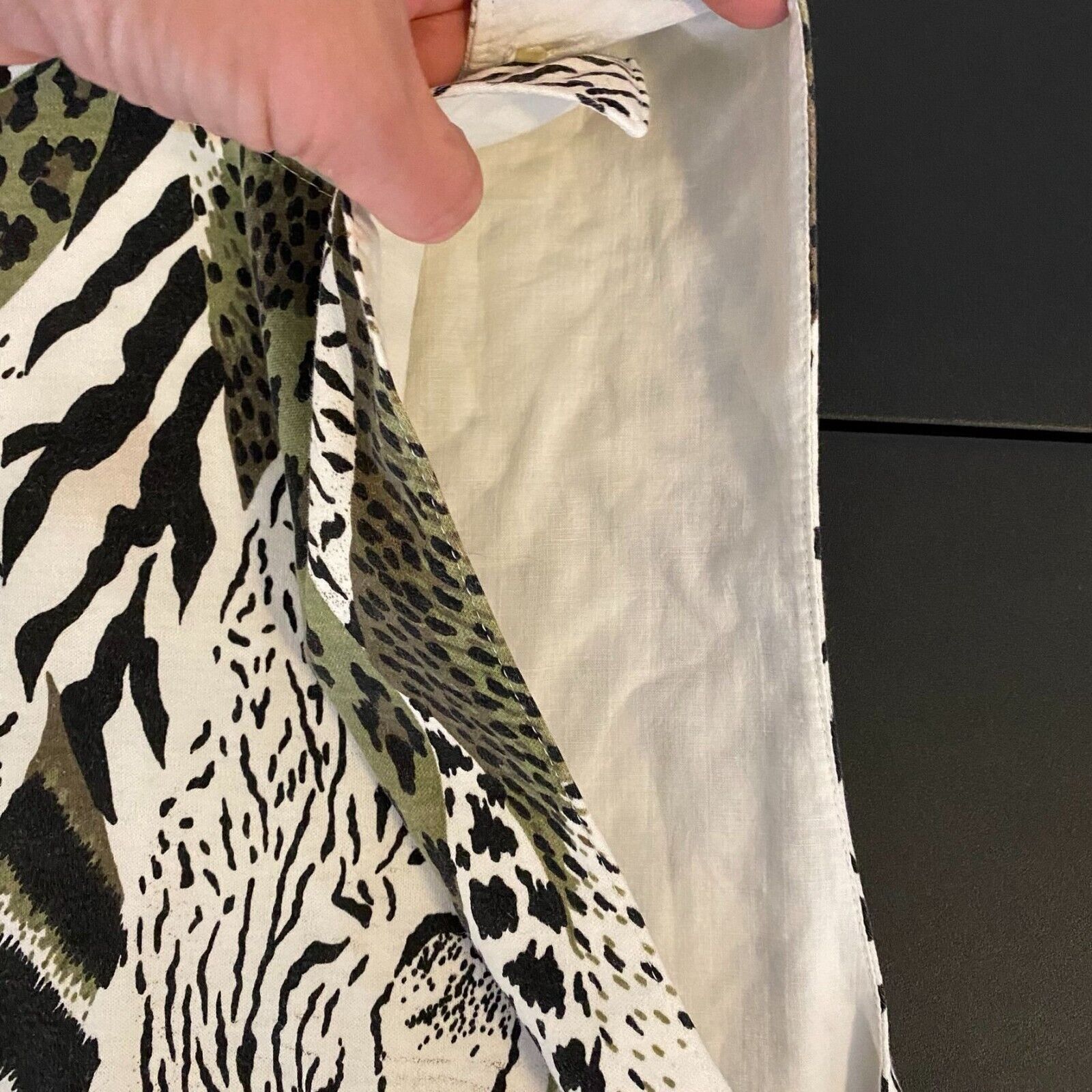 Handmade Sleeveless Animal Print Drop-Waist Sleev… - image 7