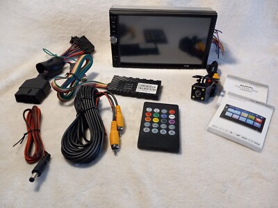 7'' Touch Screen Car MP5 Player Bluetooth Stereo Radio Audio FM USB Backup Camera