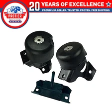 Motor & Trans Mount 3PCS Compatible for 15-19 Chevy Colorado 3.6L RWD/GMC