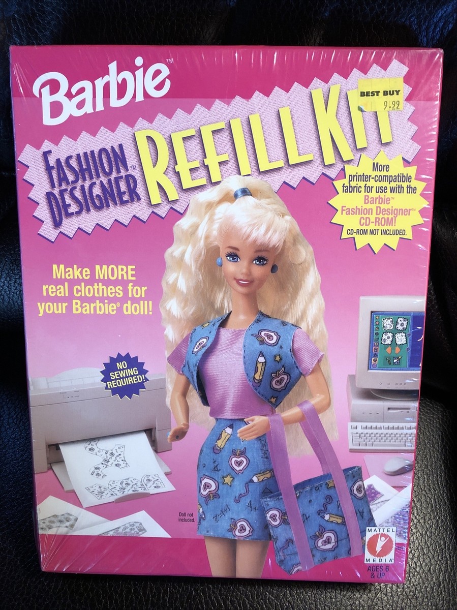 barbie dress designer kit Educa Creative Set Fashion Designer Barbie