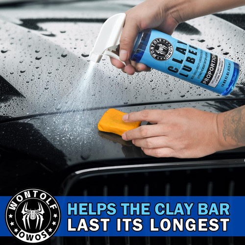 Car Clay Bars Auto Detailing and Clay Luber Synthetic Lubricant Kit - Picture 3 of 6