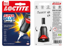 Loctite Super Glue Power Gel Flexible Super Glue with Non Drip Formula 1 x 4g