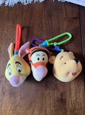 Disney Winnie The Pooh Plush Keychain Set