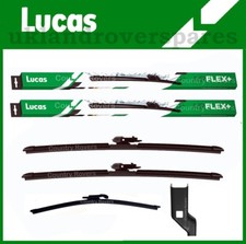 RANGE ROVER VELAR WIPER BLADES 26" 19" 13"LUCAS FRONT & QUALITY REAR 2017 to 25