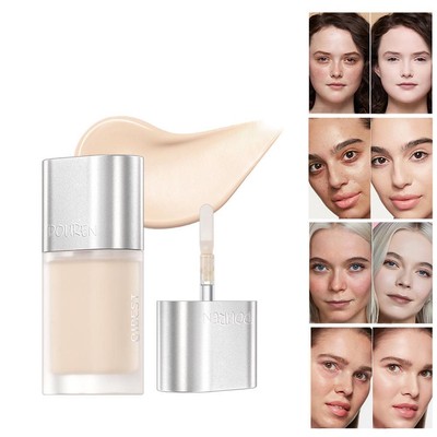 Foundation Makeup Liquid Base Full Coverage Brighten Shade Lasting Long L5A8