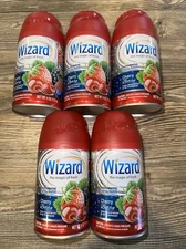 Wizard Cherry Berry 🍒 Automatic Spray Refill, Lot of 5. 4 oz.ea