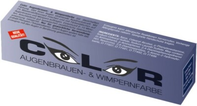 Comair Color Augenbrauen- & Wimpernfarbe blauschwarz 15 ml