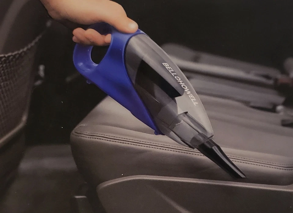 New Bell + Howell High Powered Car Vac 12V Car Outlet Plug Wet/Dry Crevice Tool - Image 4 of 4