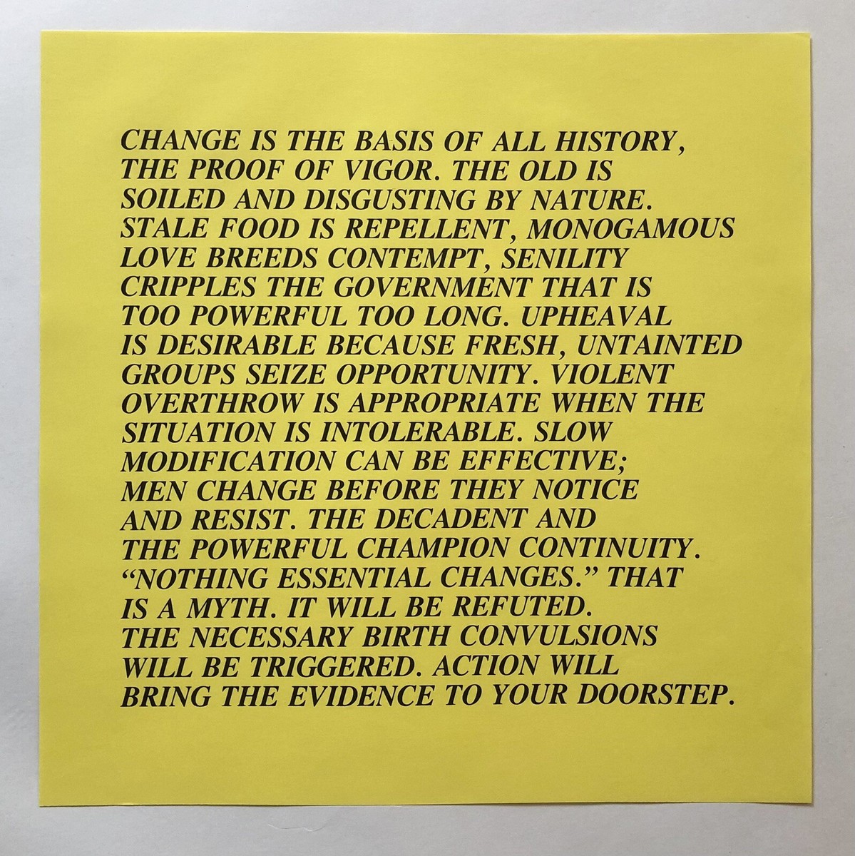 【美品】Jenny Holzer / Retro Jenny Holzer | Full | Buy & Sell | FairArt