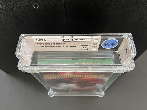 Sealed WATA 9.4 Pete Rose Baseball 1988 Atari 2600 7800 Graded Video Game Reds - Picture 11 of 12