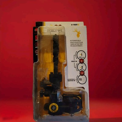 Trophy Ridge React H5 Sight Black 5 Pin .019 Rh AS855 NEW IN BOX