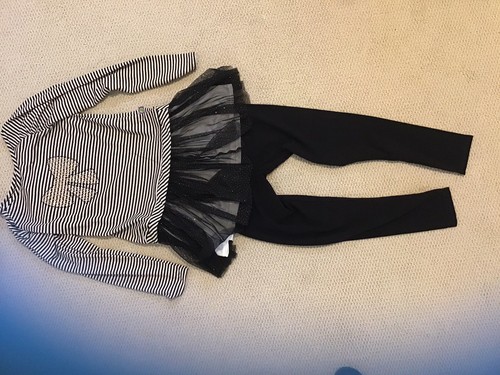 girls outfit size 12, black, sparkly, party - Picture 2 of 6