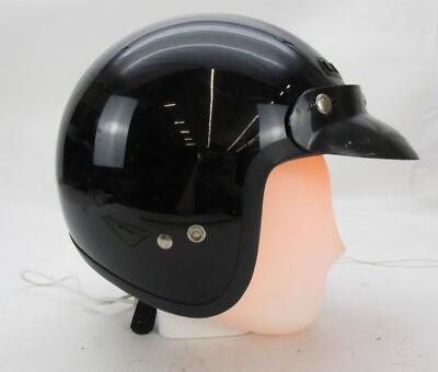audew motorcycle scooter helmet snell rating Black Half Open Face Motorcycle Snell Dot Certified Size: Extra Small XS