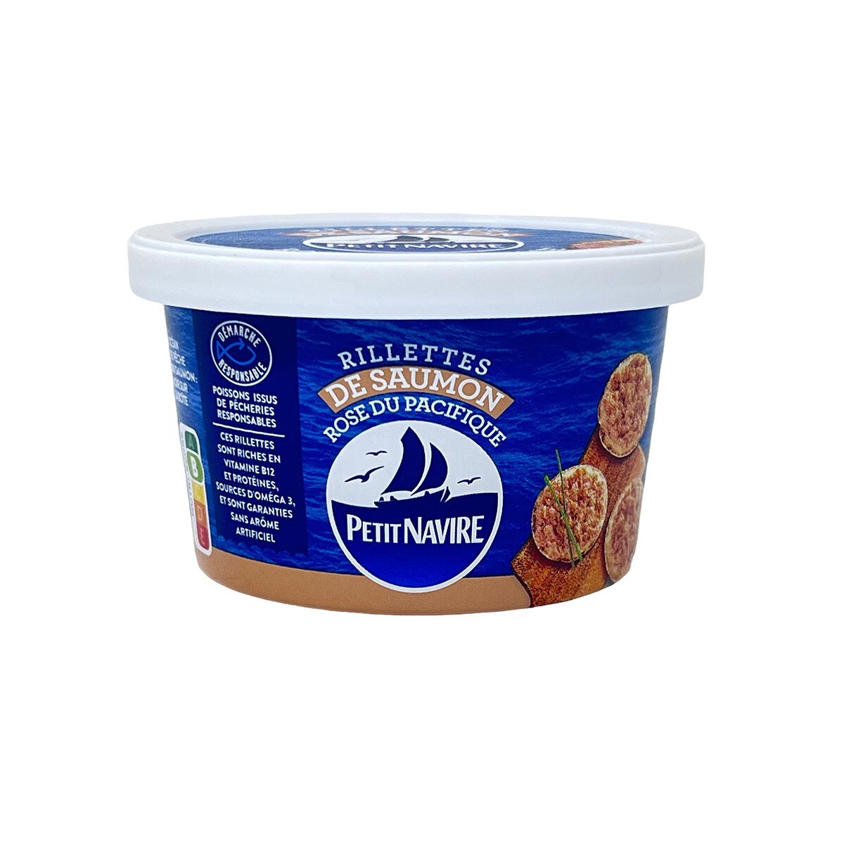 Barco pequeño - Rillettes de salmón 125 g