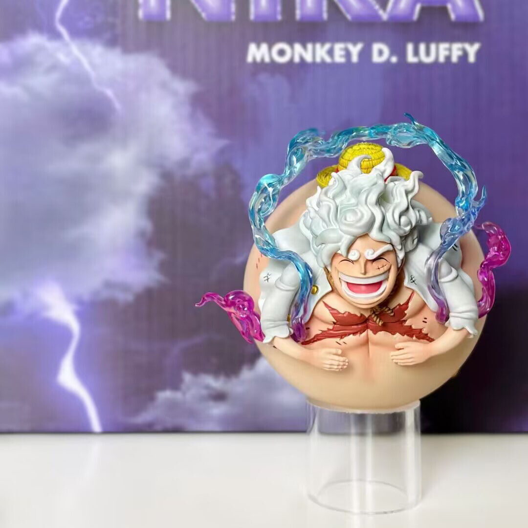 Balloon Nika Luffy Resin YZ Studio One Piece Collectibles 9cm | eBay