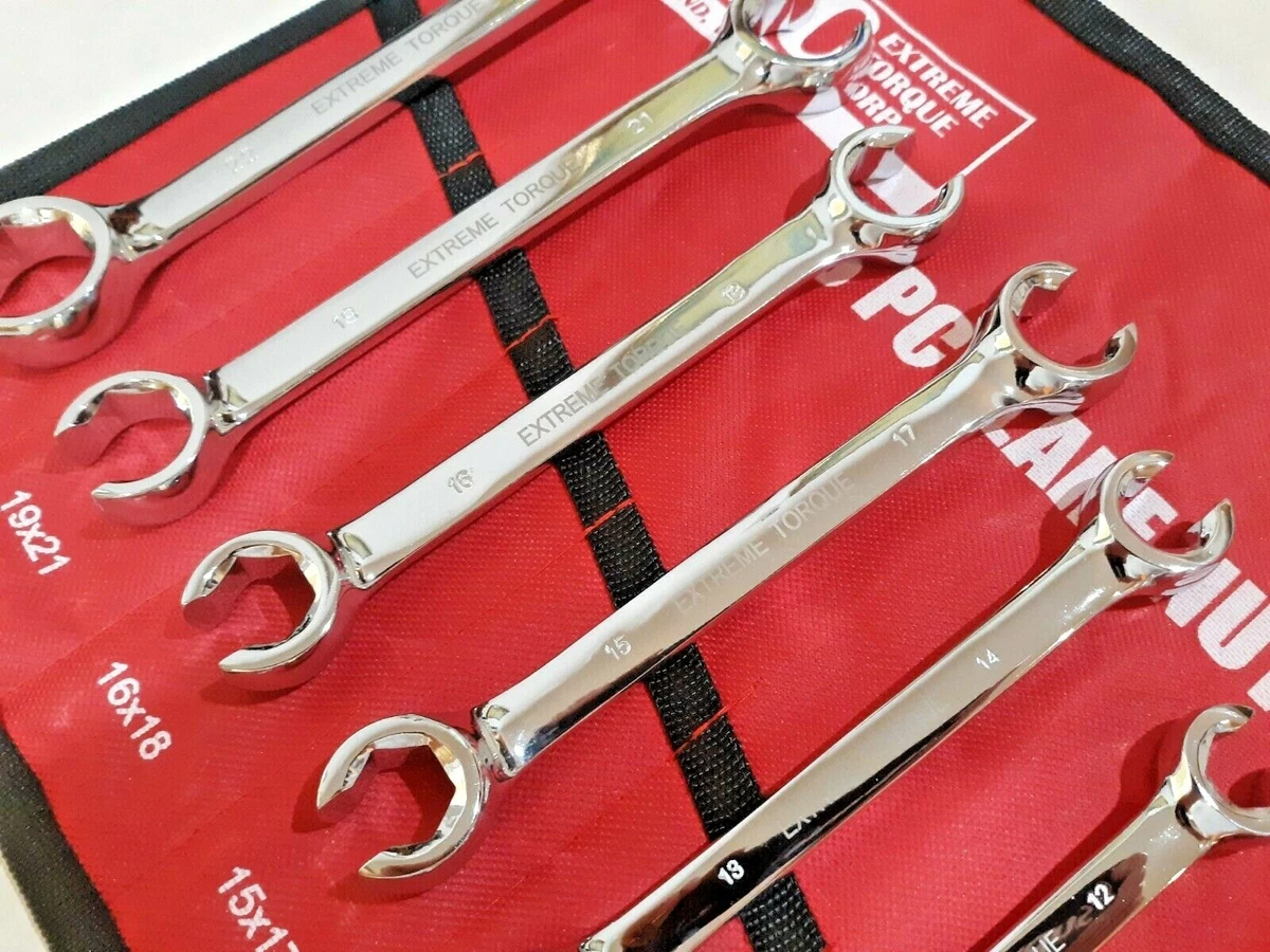 13 pc Flare Nut Line Wrench Set SAE 1